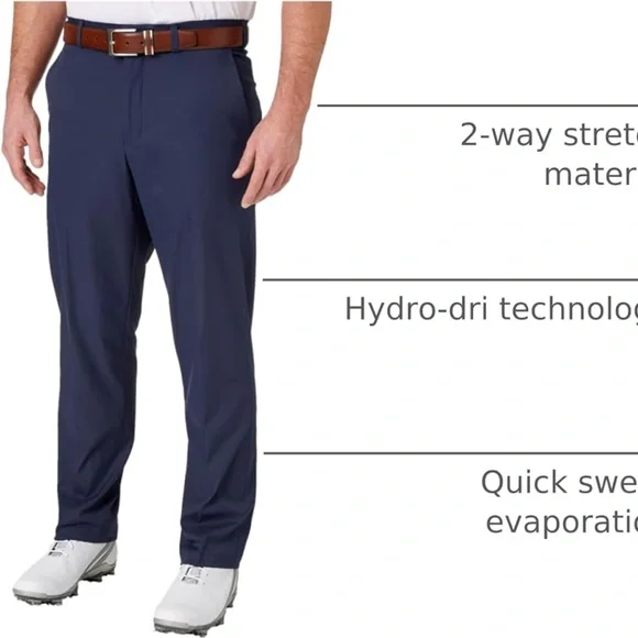 Walter Hagen Men's 11 Majors Core Golf Pant - Picture 2 of 5